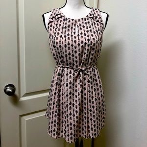 ⭐️HOST PICK⭐️ A Pea in the Pod Pale Blush Pink Silk Chiffon Tunic, Sz. M